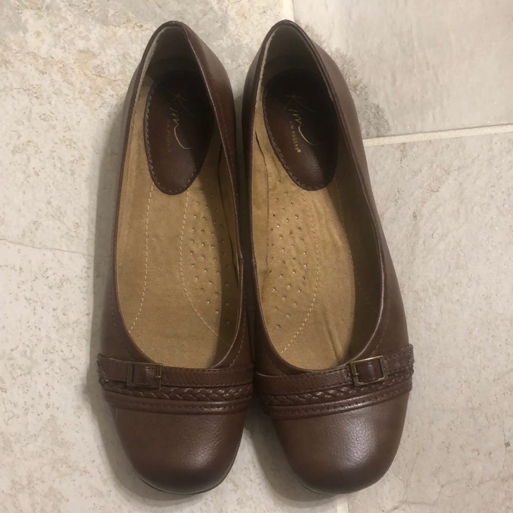 Brown Kim Rogers Flats